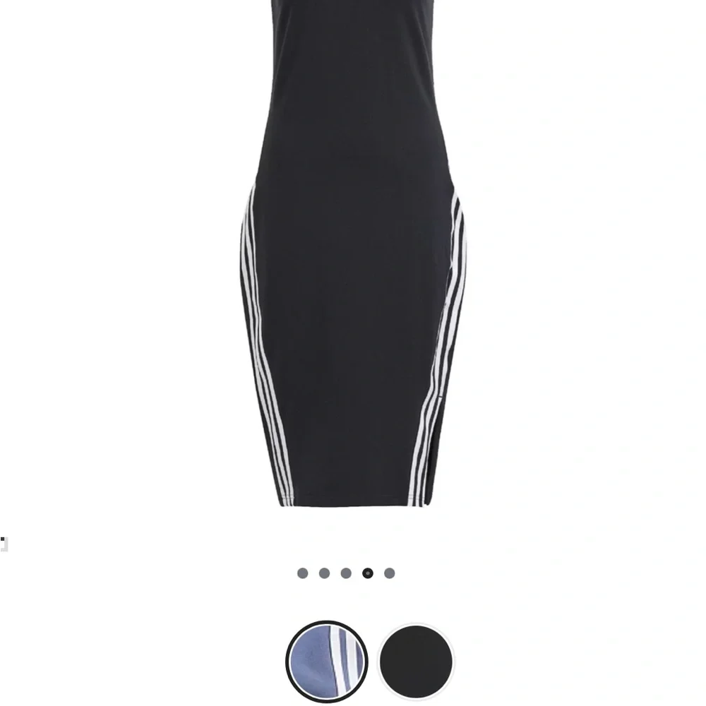 Adidas Future Icons 3-stripe Slip on Jersey Dress-Medium - Picture 9 of 9